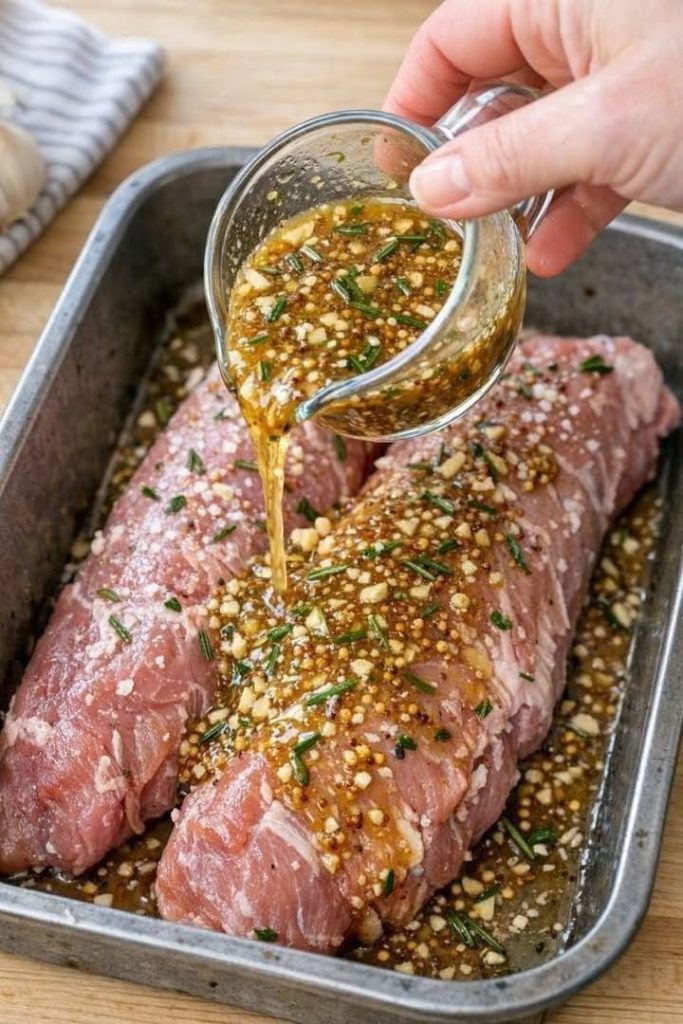 Filet mignon de porc aux 5 ingrédients – simple, juteux et plein de saveurs